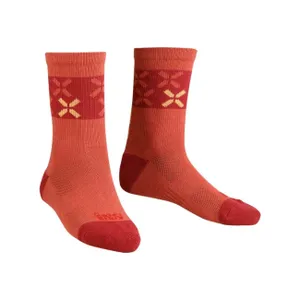IXS Cyklistické ponožky klasické - SOCKS 2.0 - červená IXS Cyklistické ponožky klasické - SOCKS 2.0 - červená