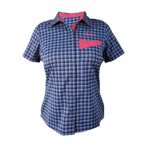 HAVEN košeľa - AGNESS SLIMFIT - modrá/ružová HAVEN košeľa - AGNESS SLIMFIT - modrá/ružová