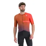 Pánsky cyklistický dres s krátkym rukávom SPORTFUL Bomber jersey, cayenna red pompelmo Pánsky cyklistický dres s krátkym rukávom SPORTFUL Bomber jersey, cayenna red pompelmo