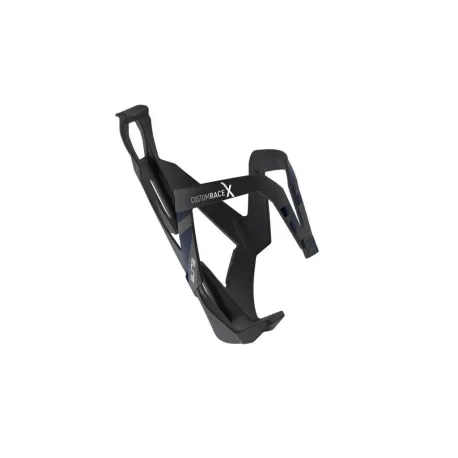 Košík na fľašu na bicykel ELITE CUSTOM RACE X black mat, blue print NEW25 Košík na fľašu na bicykel ELITE CUSTOM RACE X black mat, blue print NEW25