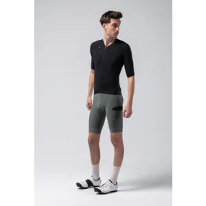 GOBIK Cyklistický dres s krátkym rukávom - CX SOLID - čierna GOBIK Cyklistický dres s krátkym rukávom - CX SOLID - čierna