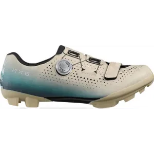 Šport a outdoor | Cyklistika | Tretry - SHIMANO Gravel obuv SH-RX600, pánska, béžová/modrá, 45 Šport a outdoor | Cyklistika | Tretry - SHIMANO Gravel obuv SH-RX600, pánska, béžová/modrá, 45