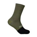 POC Cyklistické ponožky klasické - FLAIR - čierna/zelená POC Cyklistické ponožky klasické - FLAIR - čierna/zelená