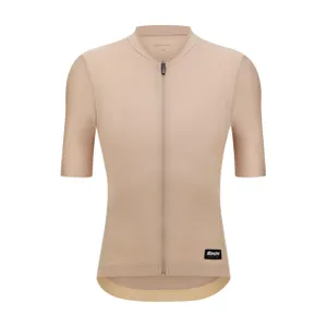 SANTINI Cyklistický dres s krátkym rukávom - RTR - hnedá SANTINI Cyklistický dres s krátkym rukávom - RTR - hnedá