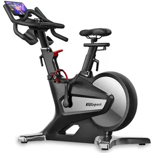 Šport a outdoor | Fitness | Kardio trenažéry | Rotopédy | Spinningové bicykle - KUBIsport Cyklotrenažér BC5100K s Bluetooth čierny Šport a outdoor | Fitness | Kardio trenažéry | Rotopédy | Spinningové bicykle - KUBIsport Cyklotrenažér BC5100K s Bluetooth čierny
