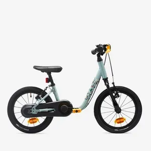 Detský bicykel - Detský bicykel s odrážadlom 2v1 Discover 900 3-5 rokov 14-palcový zelený Detský bicykel - Detský bicykel s odrážadlom 2v1 Discover 900 3-5 rokov 14-palcový zelený