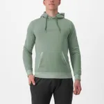 CASTELLI mikina - LOGO HOODIE - svetlo zelená CASTELLI mikina - LOGO HOODIE - svetlo zelená