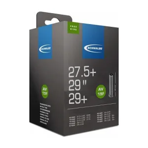 SCHWALBE duša - AV19F 29x2.10/3.00 40 mm - čierna SCHWALBE duša - AV19F 29x2.10/3.00 40 mm - čierna
