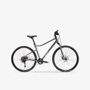 Trekingový bicykel - Trekingový bicykel Riverside 700 sivo-oranžový Trekingový bicykel - Trekingový bicykel Riverside 700 sivo-oranžový
