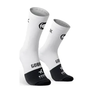 GOBIK Cyklistické ponožky klasické - LIGHTWEIGHT 2.0 INEOS GRENADIERS 26 - biela/čierna GOBIK Cyklistické ponožky klasické - LIGHTWEIGHT 2.0 INEOS GRENADIERS 26 - biela/čierna