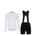 HOLOKOLO Cyklistický dlhý dres a nohavice - VICTORIOUS ELITE - biela HOLOKOLO Cyklistický dlhý dres a nohavice - VICTORIOUS ELITE - biela