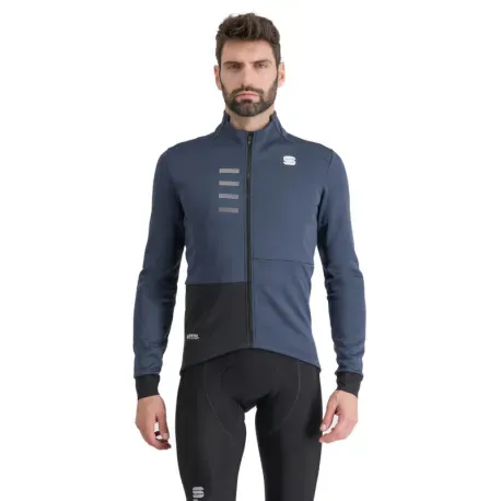 Pánska cyklistická bunda SPORTFUL Tempo jacket, galaxy blue Pánska cyklistická bunda SPORTFUL Tempo jacket, galaxy blue