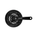 SHIMANO kľuky s prevodníkom - TOURNEY TY501 170mm 48/38/28 - čierna SHIMANO kľuky s prevodníkom - TOURNEY TY501 170mm 48/38/28 - čierna