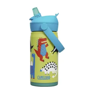 CAMELBAK Cyklistická fľaša na vodu - THRIVE FLIP STRAW KIDS VSS 0,35 L - žltá/viacfarebná CAMELBAK Cyklistická fľaša na vodu - THRIVE FLIP STRAW KIDS VSS 0,35 L - žltá/viacfarebná