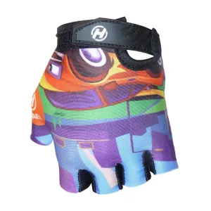 HAVEN Cyklistické rukavice krátkoprsté - DREAM KIDS - modrá/zelená/viacfarebná/čierna/fialová/oranžová HAVEN Cyklistické rukavice krátkoprsté - DREAM KIDS - modrá/zelená/viacfarebná/čierna/fialová/oranžová