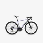 Cestný bicykel - Dámsky cestný elektrobicykel E-EDR AF 105 2×11 R fialový Cestný bicykel - Dámsky cestný elektrobicykel E-EDR AF 105 2×11 R fialový