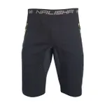 HAVEN Cyklistické nohavice krátke bez trakov - NALISHA SLIMFIT - čierna/zelená HAVEN Cyklistické nohavice krátke bez trakov - NALISHA SLIMFIT - čierna/zelená