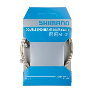 SHIMANO brzdové lanko - BRAKE CABLE ROAD 1,6x2050mm - strieborná SHIMANO brzdové lanko - BRAKE CABLE ROAD 1,6x2050mm - strieborná