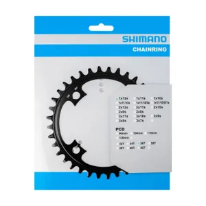 SHIMANO prevodník - STEPS SM-CRE80 36 - čierna SHIMANO prevodník - STEPS SM-CRE80 36 - čierna