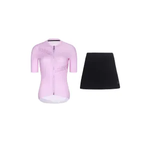 RIVANELLE krátky dres a sukňa - CRYSTELLE - čierna/ružová RIVANELLE krátky dres a sukňa - CRYSTELLE - čierna/ružová