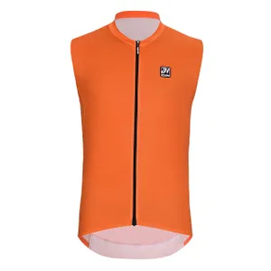 HOLOKOLO Cyklistický dres bez rukávov - AIRFLOW - oranžová HOLOKOLO Cyklistický dres bez rukávov - AIRFLOW - oranžová
