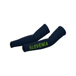 ALÉ Cyklistické návleky na ruky - SLOVENIAN FEDERATION PRIME 2024 - modrá/zelená ALÉ Cyklistické návleky na ruky - SLOVENIAN FEDERATION PRIME 2024 - modrá/zelená