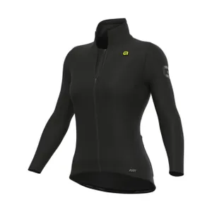 ALÉ Cyklistický dres s dlhým rukávom zimný - FUTURE WARM R-EV1 - čierna ALÉ Cyklistický dres s dlhým rukávom zimný - FUTURE WARM R-EV1 - čierna