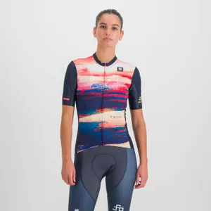 SPORTFUL Cyklistický dres s krátkym rukávom - PETER SAGAN JERSEY - modrá/béžová SPORTFUL Cyklistický dres s krátkym rukávom - PETER SAGAN JERSEY - modrá/béžová