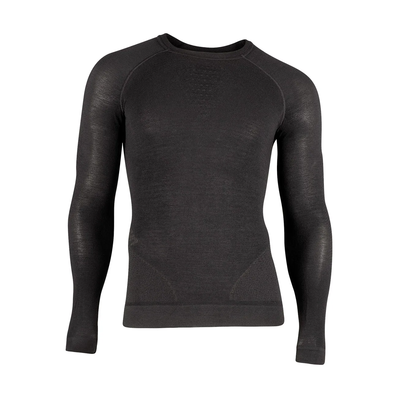 UYN Cyklistické tričko s dlhým rukávom - FUSYON CASHMERE - čierna UYN Cyklistické tričko s dlhým rukávom - FUSYON CASHMERE - čierna