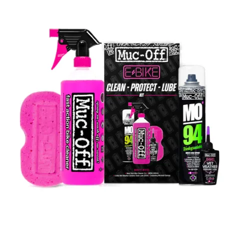 Set na údržbu bicykla MUC-OFF eBike Clean, Protect & Lube Kit Set na údržbu bicykla MUC-OFF eBike Clean, Protect & Lube Kit