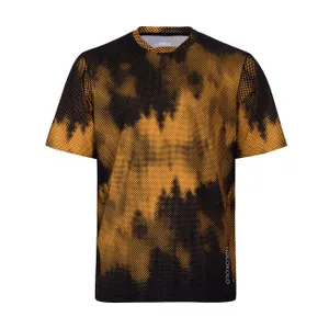 HOLOKOLO Cyklistický dres s krátkym rukávom - NIGHTFALL MTB - oranžová/čierna HOLOKOLO Cyklistický dres s krátkym rukávom - NIGHTFALL MTB - oranžová/čierna