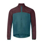 VAUDE Cyklistická vetruodolná bunda - MATERA AIR - modrá/hnedá VAUDE Cyklistická vetruodolná bunda - MATERA AIR - modrá/hnedá