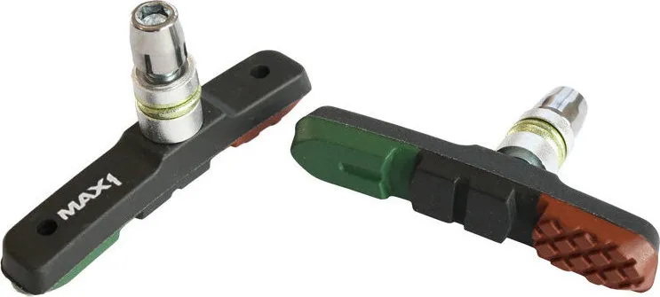 Šport a outdoor | Cyklistika | Diely a komponenty | Brzdy | Gumičky - MAX1 Brzdová topánka závit 72 mm, trojfarebná Šport a outdoor | Cyklistika | Diely a komponenty | Brzdy | Gumičky - MAX1 Brzdová topánka závit 72 mm, trojfarebná