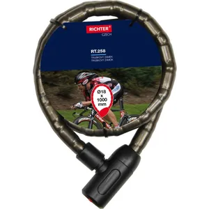 Šport a outdoor | Cyklistika | Cyklodoplnky | Zámky - Richter Czech RT.258.18x1000.CRN Šport a outdoor | Cyklistika | Cyklodoplnky | Zámky - Richter Czech RT.258.18x1000.CRN