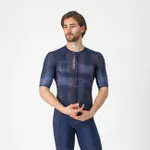 CASTELLI Cyklistický dres s krátkym rukávom - CLIMBER%27S A/C - modrá CASTELLI Cyklistický dres s krátkym rukávom - CLIMBER%27S A/C - modrá