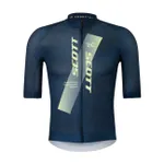 SCOTT Cyklistický dres s krátkym rukávom - RC PRO - modrá/žltá SCOTT Cyklistický dres s krátkym rukávom - RC PRO - modrá/žltá