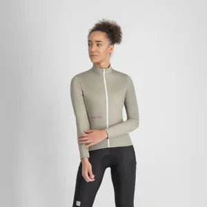 SPORTFUL Cyklistický dres s dlhým rukávom zimný - CLASSIC THERMAL - svetlo zelená SPORTFUL Cyklistický dres s dlhým rukávom zimný - CLASSIC THERMAL - svetlo zelená