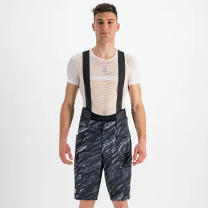 SPORTFUL Cyklistické nohavice krátke s trakmi - CLIFF GIARA - čierna SPORTFUL Cyklistické nohavice krátke s trakmi - CLIFF GIARA - čierna