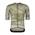 SCOTT Cyklistický dres s krátkym rukávom - ULTD. SL - biela/zelená SCOTT Cyklistický dres s krátkym rukávom - ULTD. SL - biela/zelená