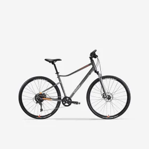 Trekingový bicykel - Trekingový bicykel Riverside 700 sivo-oranžový Trekingový bicykel - Trekingový bicykel Riverside 700 sivo-oranžový