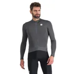 Pánsky cyklistický dres s dlhým rukávom SPORTFUL Monocrom thermal jersey, anthracite Pánsky cyklistický dres s dlhým rukávom SPORTFUL Monocrom thermal jersey, anthracite