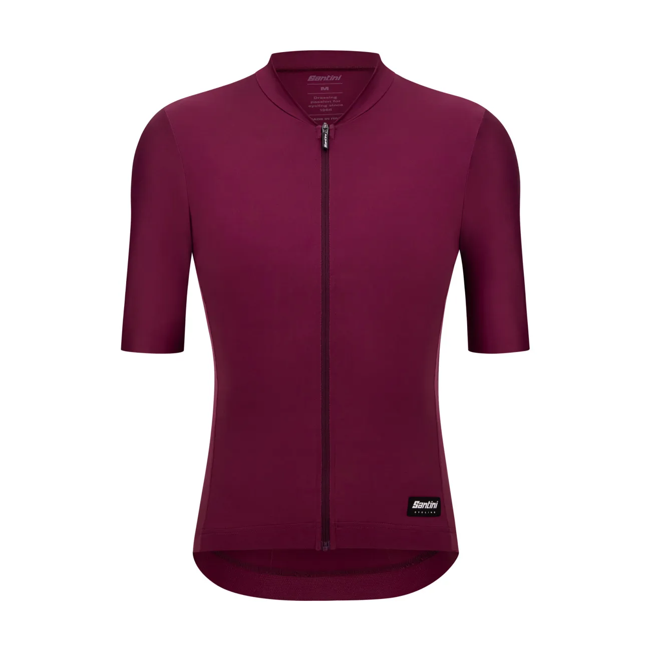 SANTINI Cyklistický dres s krátkym rukávom - RTR - bordová SANTINI Cyklistický dres s krátkym rukávom - RTR - bordová