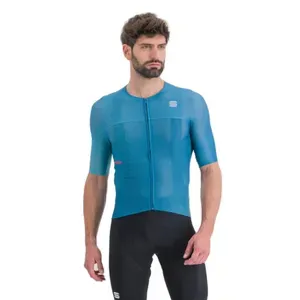 Pánsky cyklistický dres s krátkym rukávom SPORTFUL Light pro jersey, shaded berry blue Pánsky cyklistický dres s krátkym rukávom SPORTFUL Light pro jersey, shaded berry blue