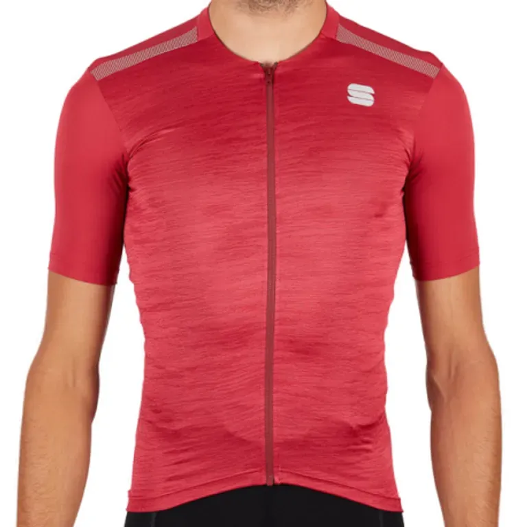 Pánsky cyklistický dres s krátkym rukávom SPORTFUL Supergiara jersey, red rumba Pánsky cyklistický dres s krátkym rukávom SPORTFUL Supergiara jersey, red rumba