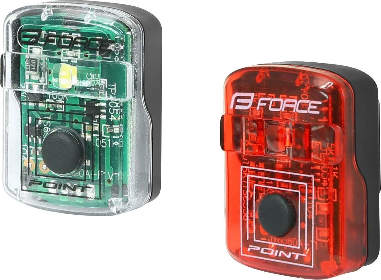 Šport a outdoor | Cyklistika | Cyklodoplnky | Svetlá - Force Point USB, predné + zadné Šport a outdoor | Cyklistika | Cyklodoplnky | Svetlá - Force Point USB, predné + zadné