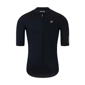 HOLOKOLO Cyklistický dres s krátkym rukávom - VICTORIOUS GOLD - čierna HOLOKOLO Cyklistický dres s krátkym rukávom - VICTORIOUS GOLD - čierna