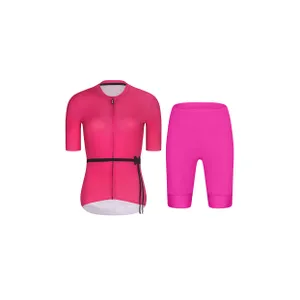 RIVANELLE Cyklistický krátky dres a krátke nohavice - LOVELY - cyklamenová/ružová RIVANELLE Cyklistický krátky dres a krátke nohavice - LOVELY - cyklamenová/ružová