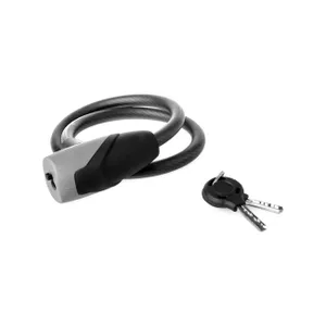 LONGUS zámok na bicykel - SMUR 10/650mm - čierna LONGUS zámok na bicykel - SMUR 10/650mm - čierna