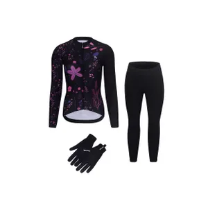 RIVANELLE Cyklistický mega set - OASIS WINTER - čierna/ružová RIVANELLE Cyklistický mega set - OASIS WINTER - čierna/ružová