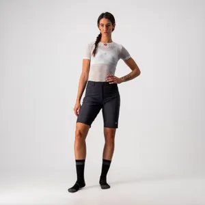 CASTELLI Cyklistické nohavice krátke bez trakov - UNLIMITED W BAGGY - čierna CASTELLI Cyklistické nohavice krátke bez trakov - UNLIMITED W BAGGY - čierna